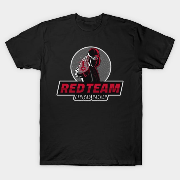 Red Team | Hacker Design T-Shirt by leo-jess